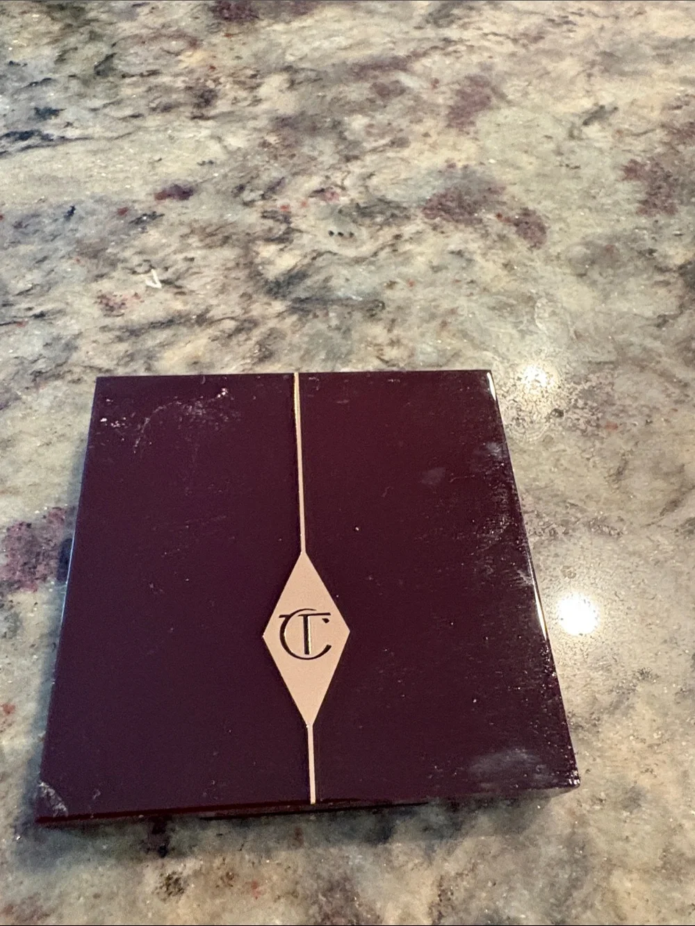 Charlotte Tilbury Pillow Talk Eye Shadow Palette - Burgundy & Gold